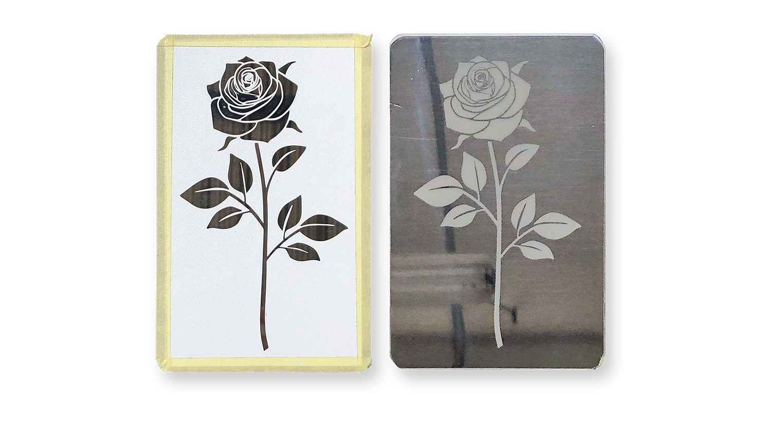 Aeternum marquage écologique par technique de microbillage